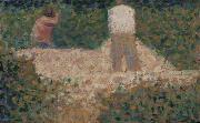 Georges Seurat Two Stonebreakers oil painting